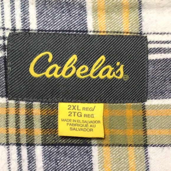 CABELAS Men’s long sleeved shirt - 2XL - Picture 5 of 8